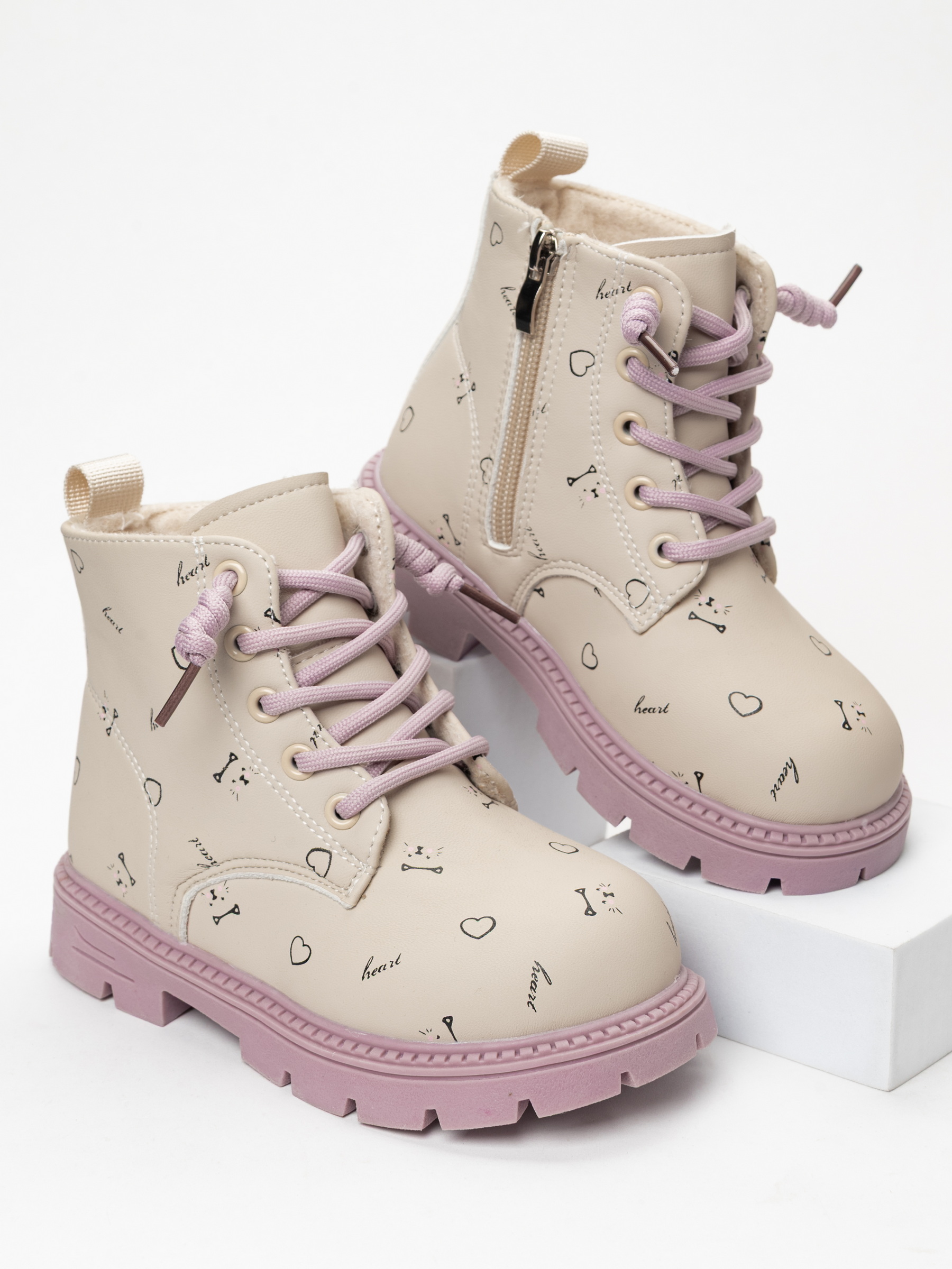 Ботинки TikkaGo 2V47_772602_beige-pink - фото 1