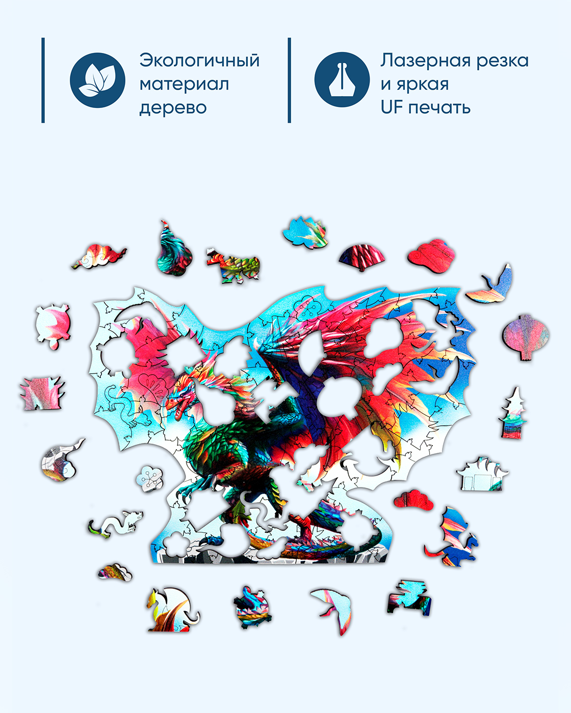 Пазл 1TOY деревянный - фото 4