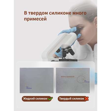Силиконовая детская тарелка присоске thyseed оранжевый