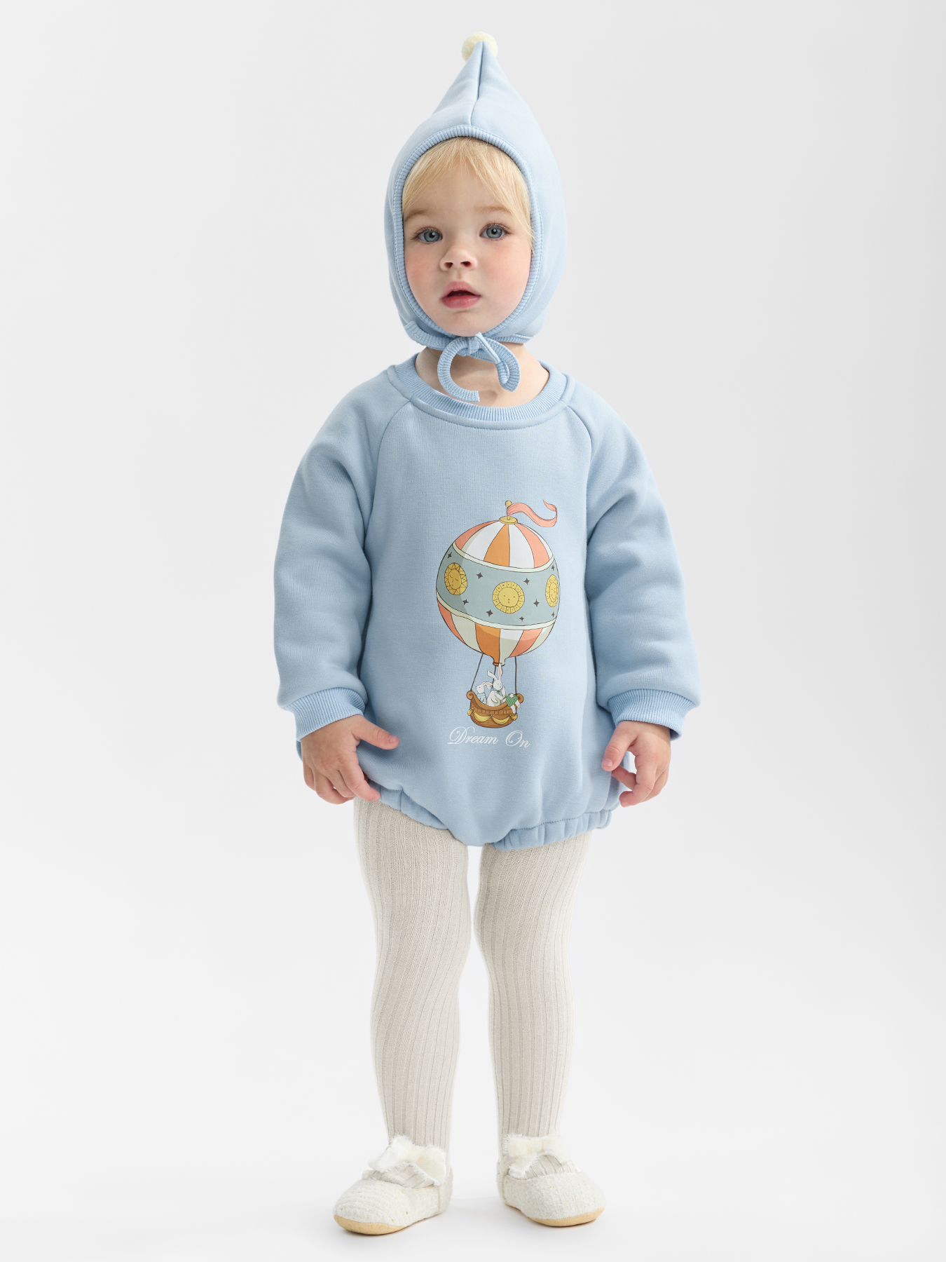 Боди и шапочка Happy Baby 88573-0_light-blue - фото 2