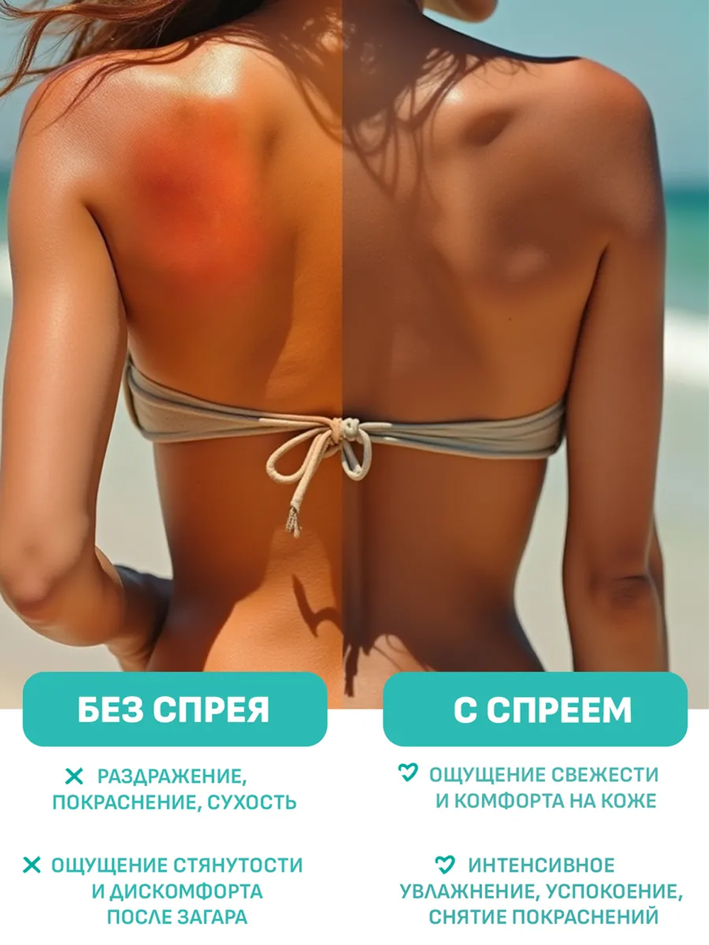 Солнцезащитная косметика SUN VIBES Освежающий спрей-мист - фото 3