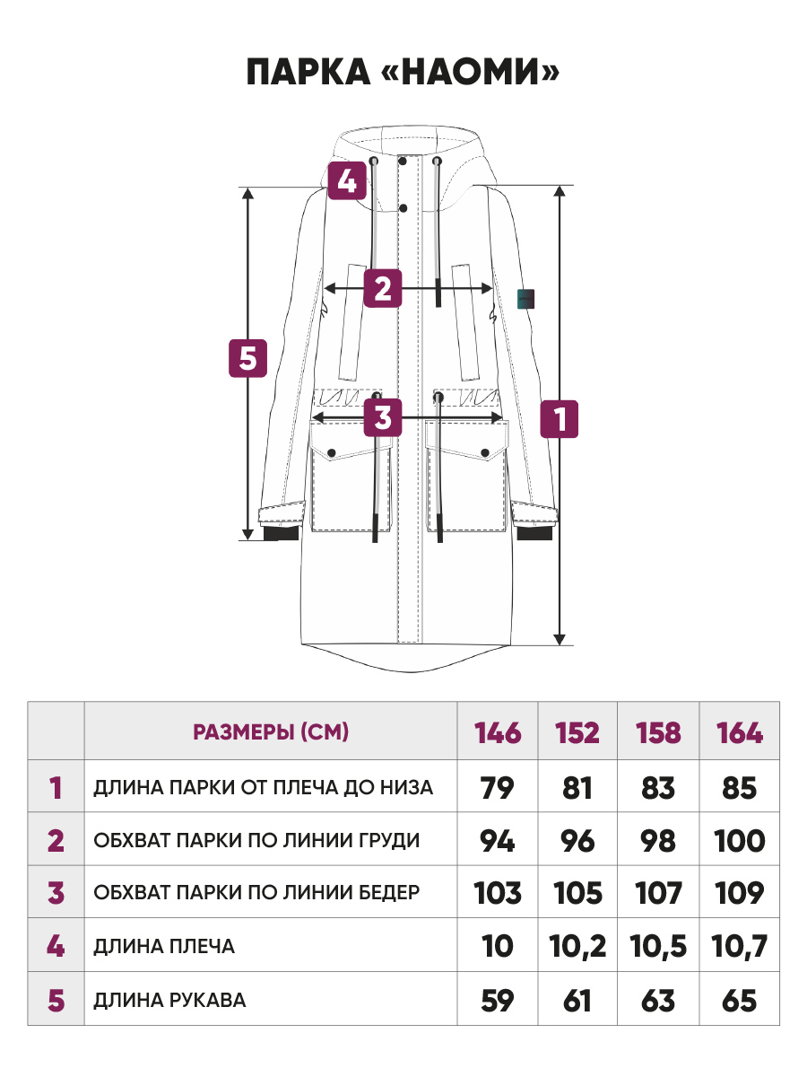 Парка Potomok 4spr23-211ч - фото 8