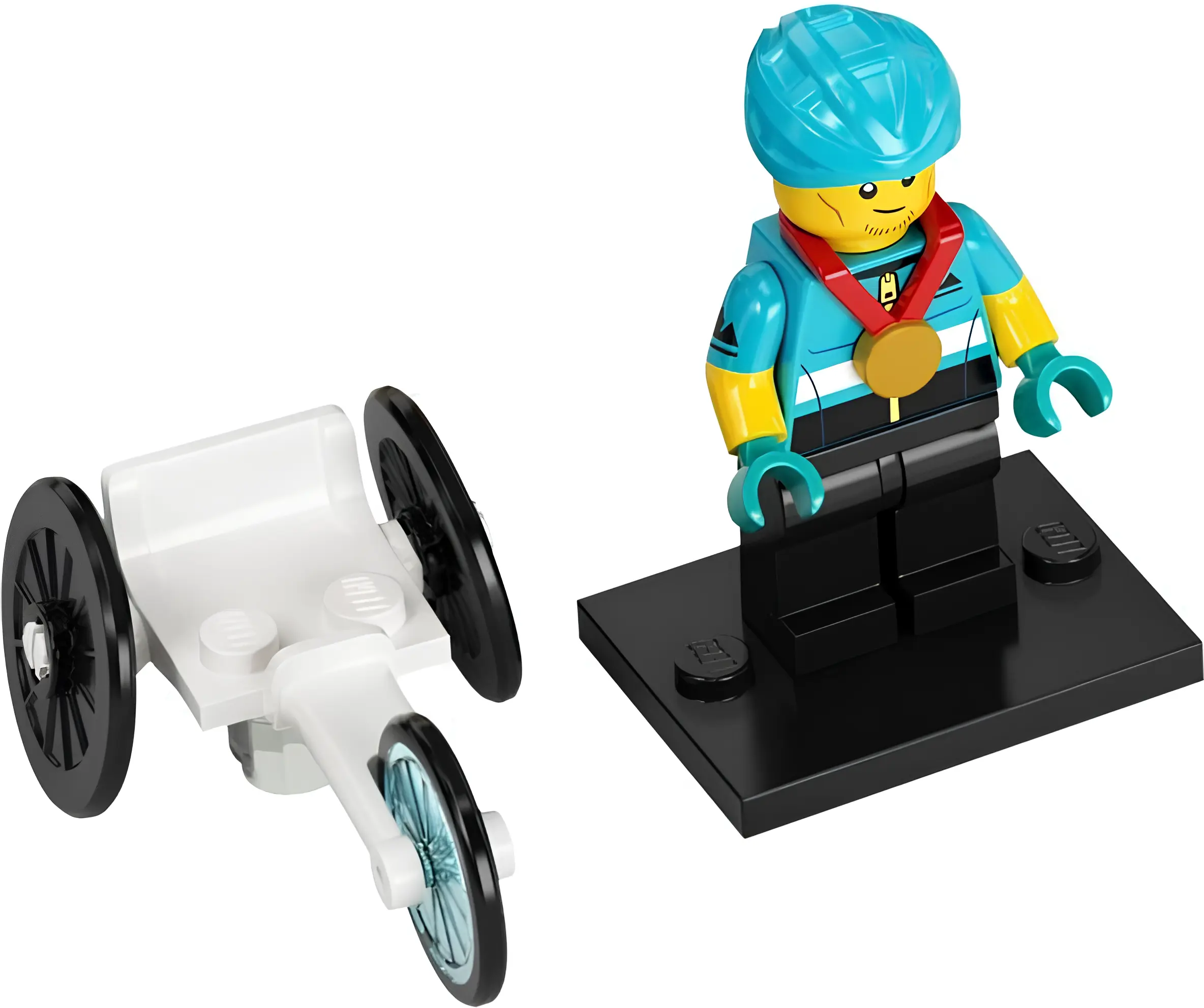 Изображение товара Фигурка LEGO Wheelchair Racer col22-12