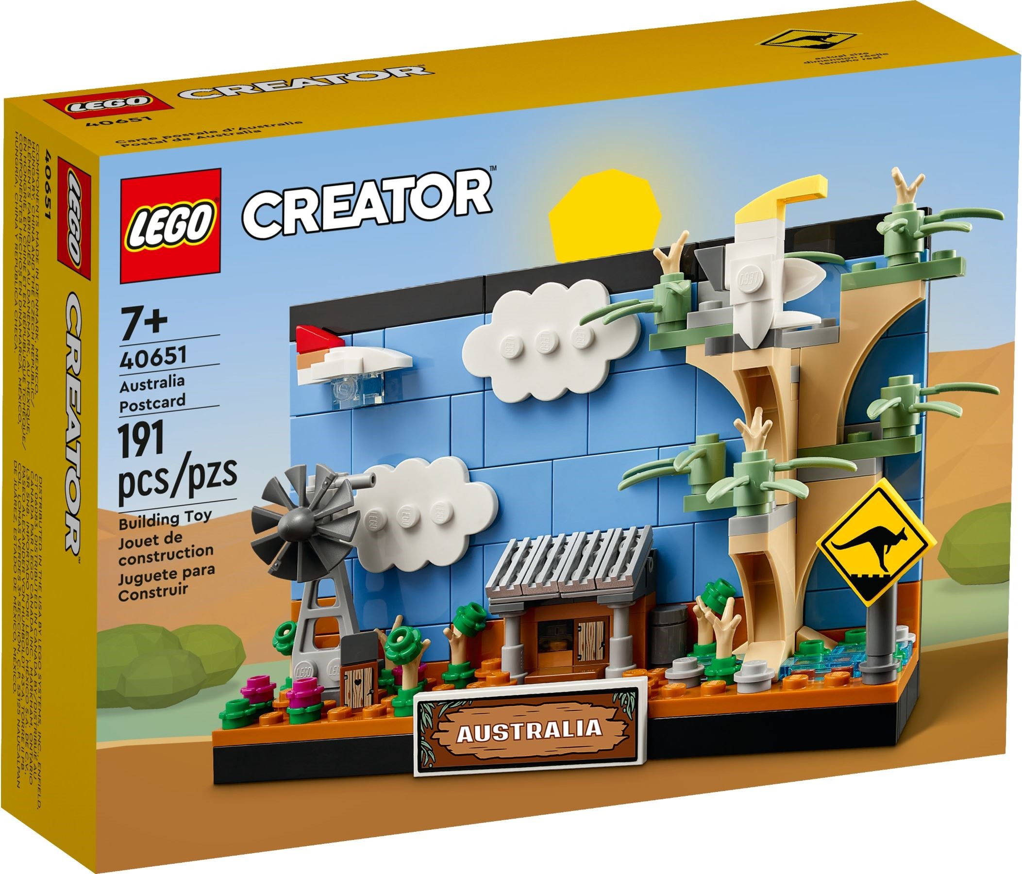 Изображение товара Конструктор LEGO Creator Австралийские достопримечательности 40651 Изображение товара Конструктор LEGO Creator Австралийские достопримечательности 40651