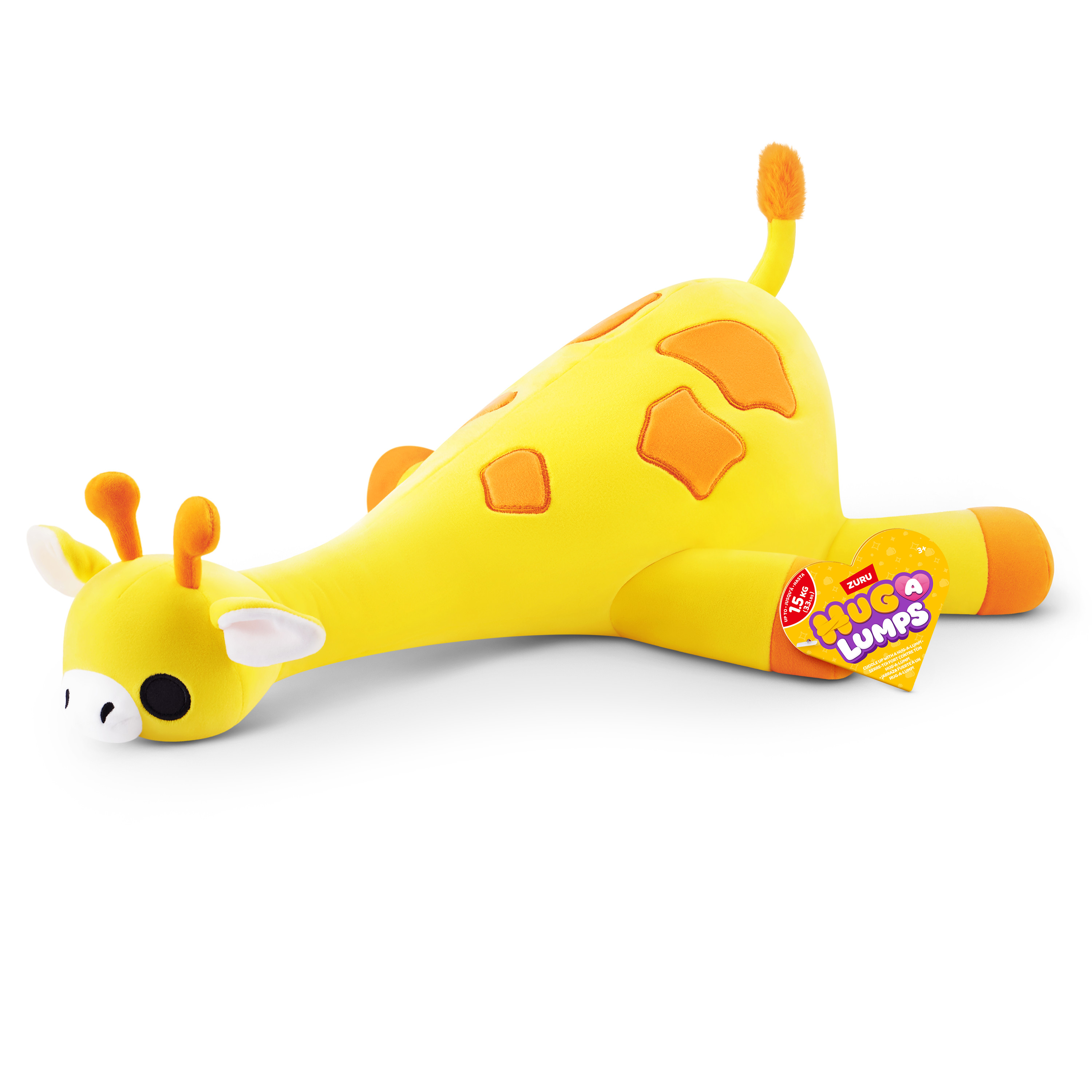 Игрушка мягкая Zuru HUG A LUMPS Series 2 M Жираф Джиджи 14903E - фото 9