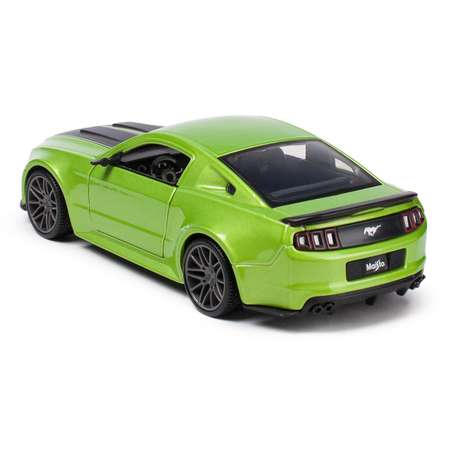 Автомобиль MAISTO Ford Mustang Street Racer 1:24 зеленый