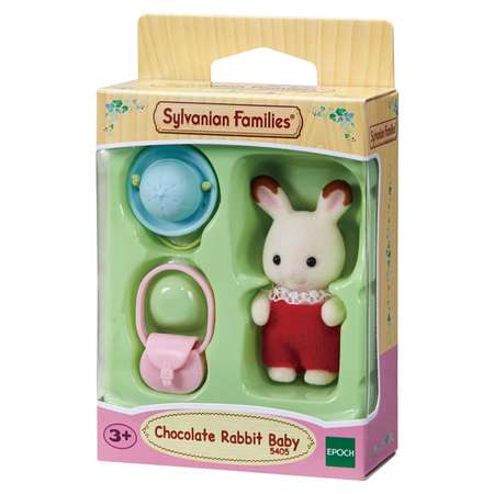 Фигурка Sylvanian Families Малыш шоколадный кролик