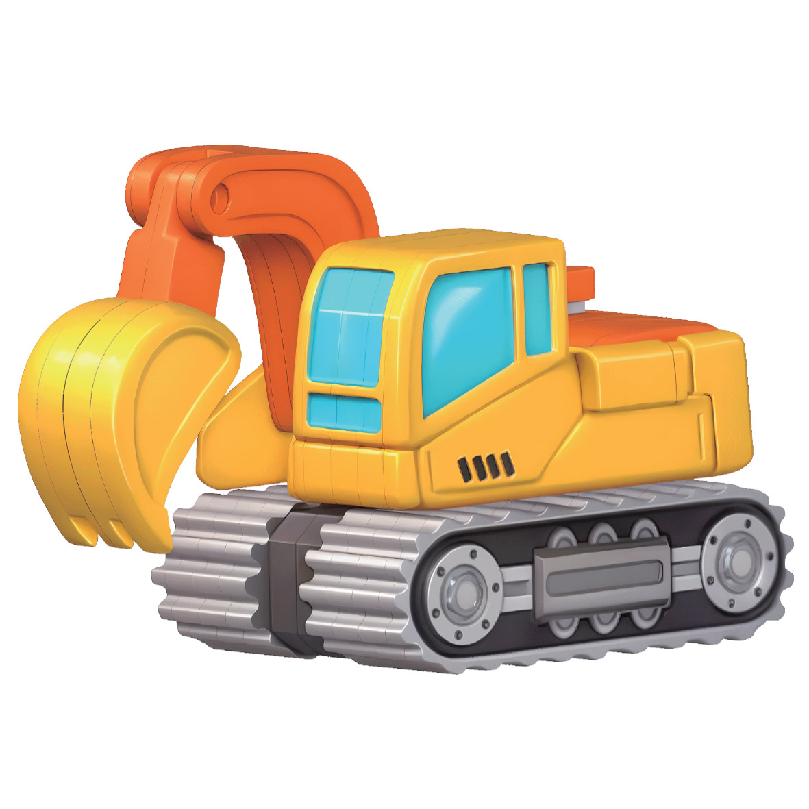 Конструктор СЛИПАРИКИ Экскаватор 28 дет. - фото 3