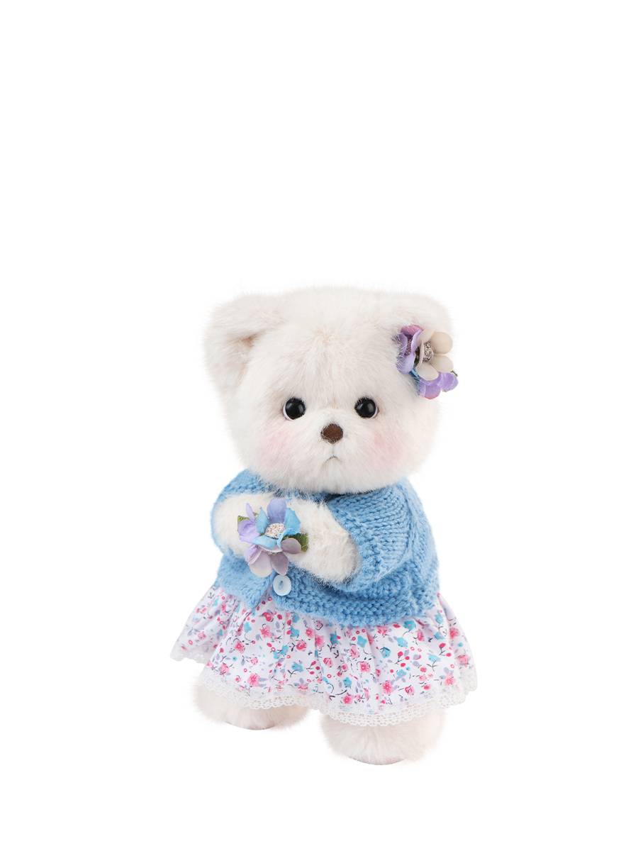 Мягкая игрушка TeddyTales Медведь Незабудка - фото 4