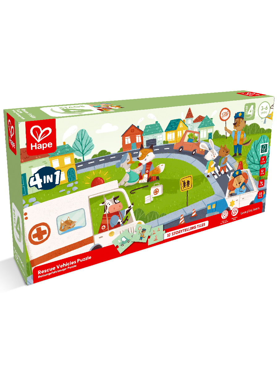 Пазл Hape классический - фото 11