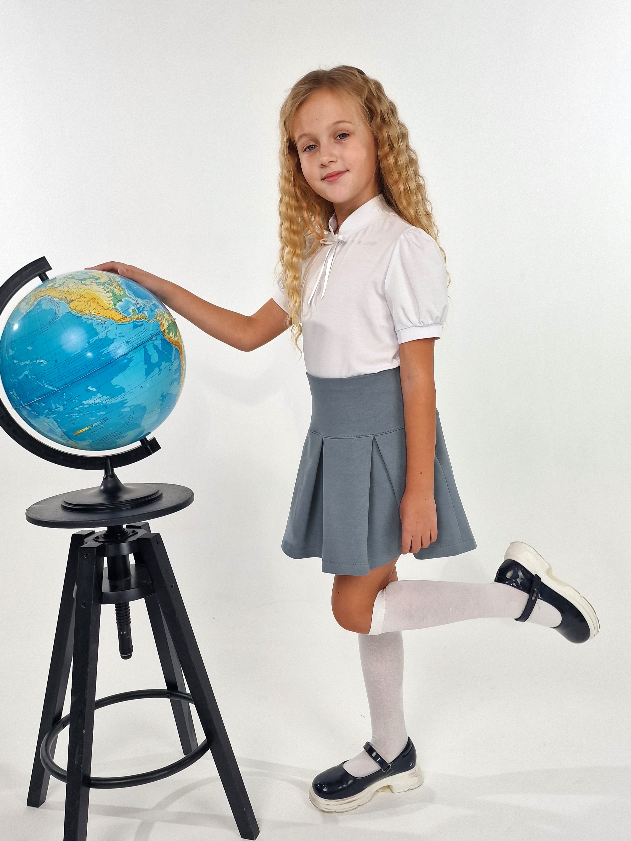 Блузка Luneva Шк 05-1. - фото 2