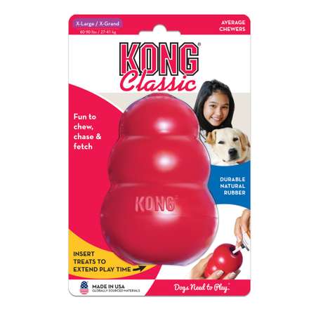 Игрушка для собак KONG Classic очень большая KXL