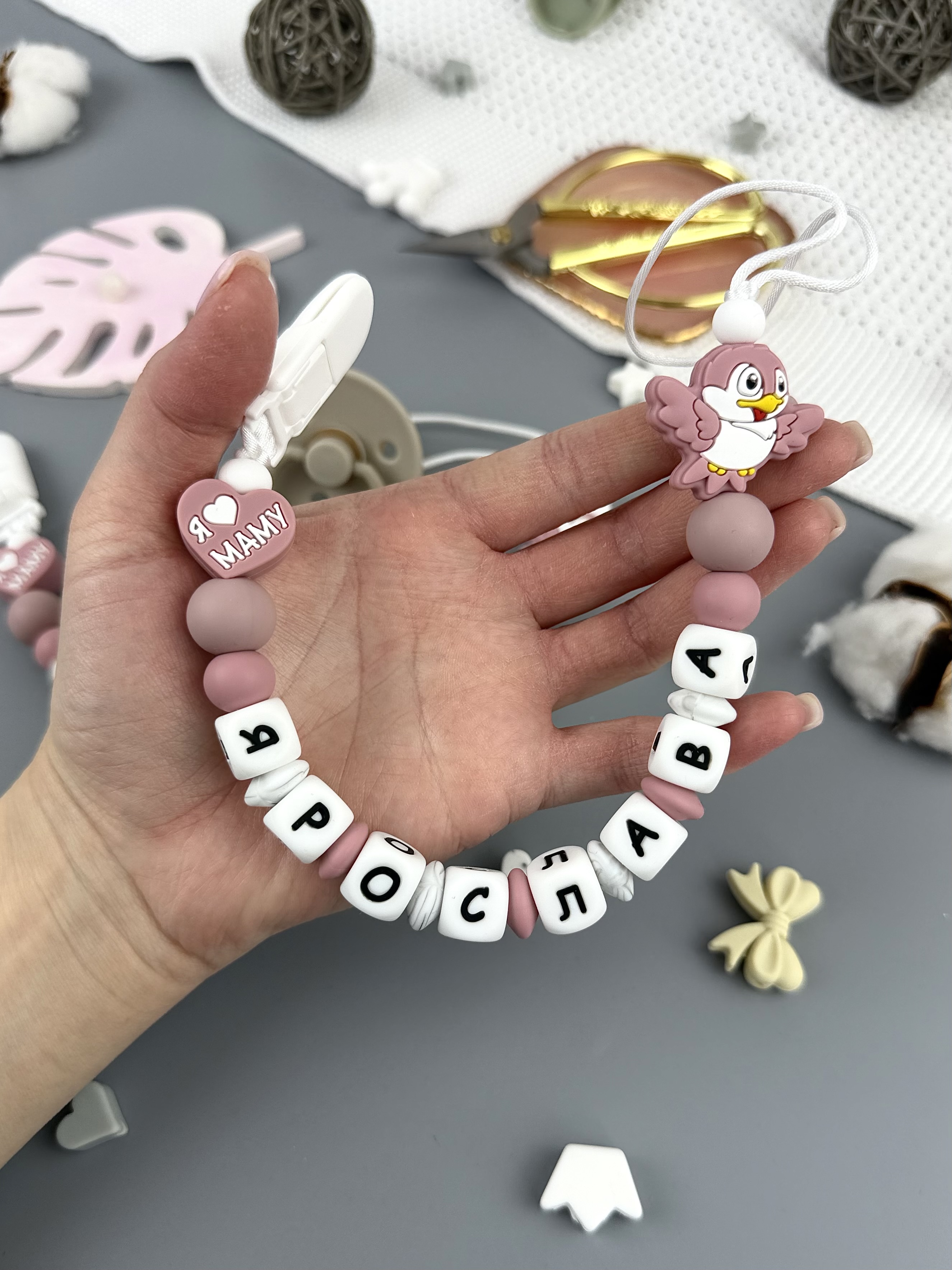 Клипса для пустышки BABY WOODS - фото 3