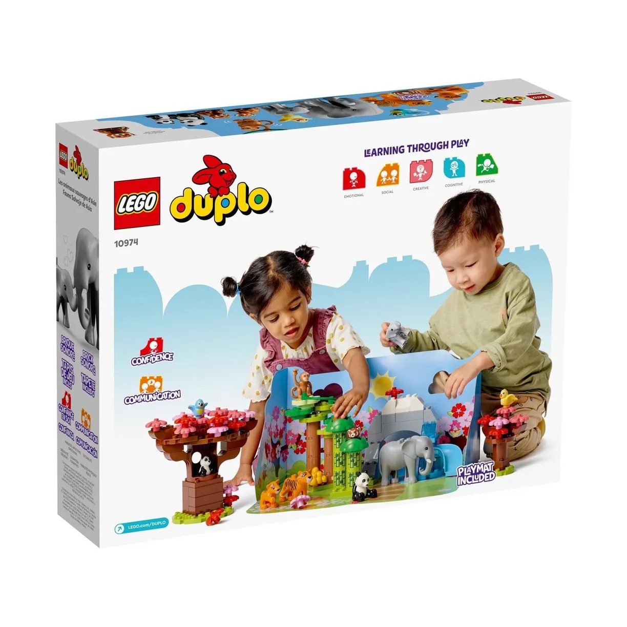 Конструктор LEGO DUPLO Азиатские дикие животные 117 дет. - фото 3