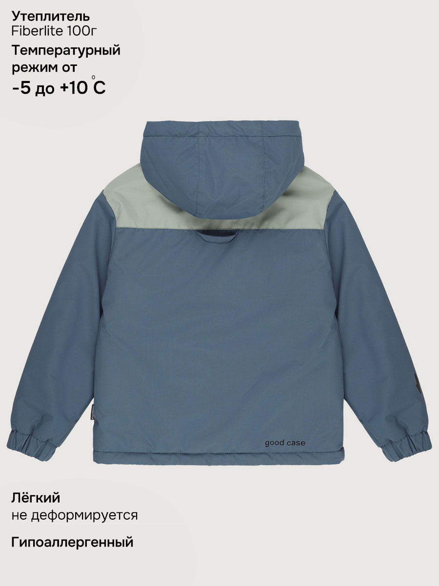 Куртка NIKASTYLE 4м5326 деним/фисташка - фото 9