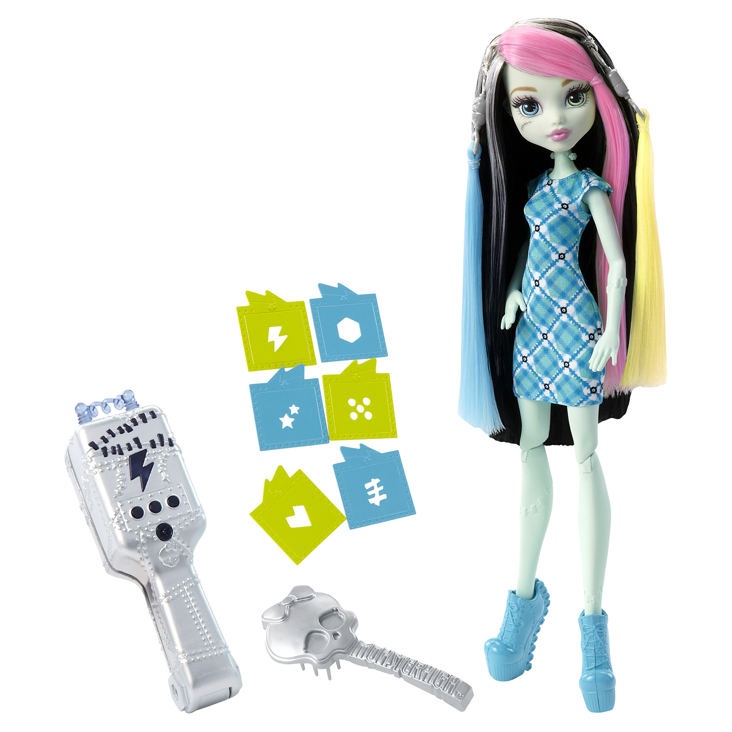 Набор Monster High Стильная прическа Фрэнки FDT57 - фото 1