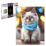 Алмазная мозаика Феникс + Котенок