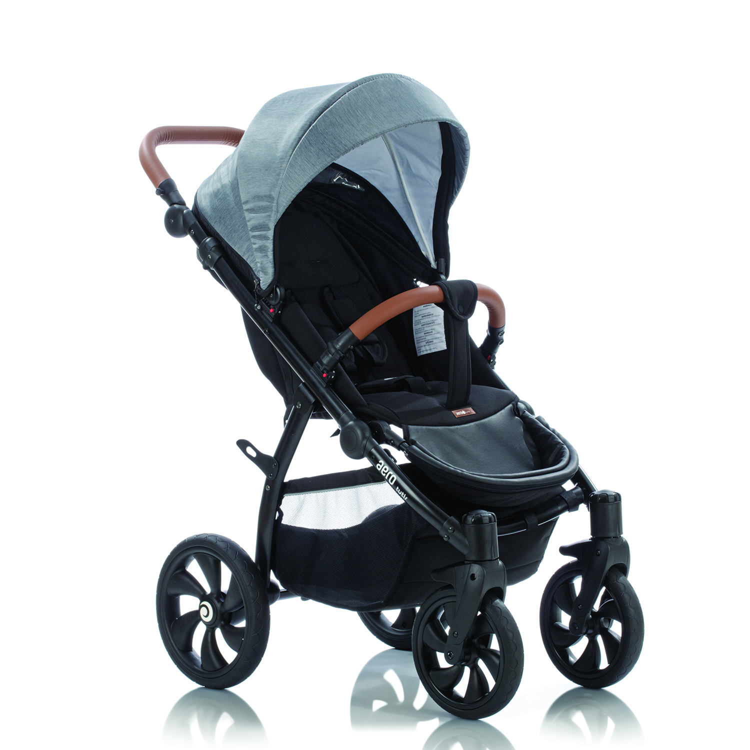 Коляска прогулочная Tutis серый - фото 1