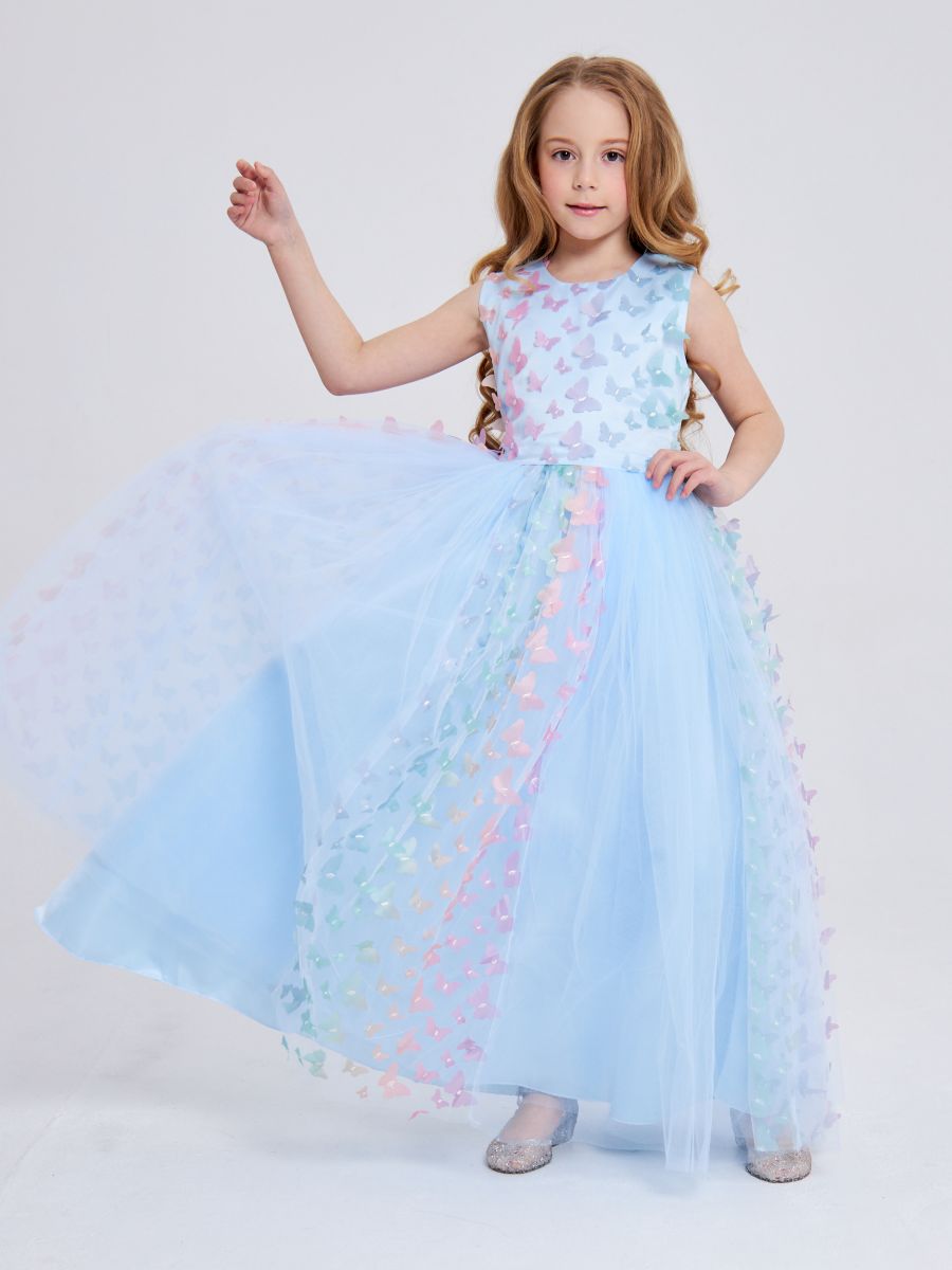 Платье Hello Meow GH40SOLYblue - фото 1