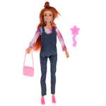 Кукла классическая Карапуз София беременная высота 29 см