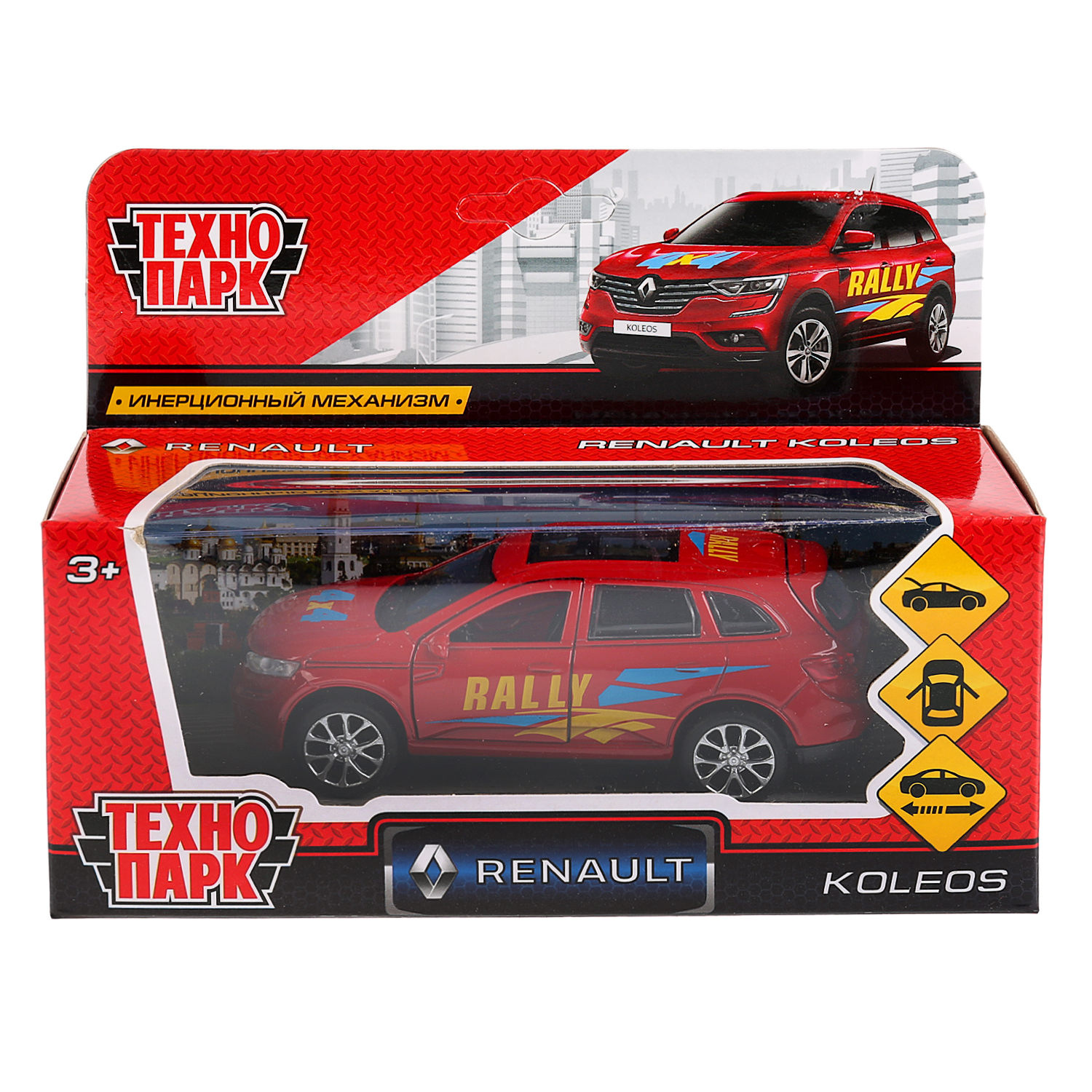 Изображение товара Игрушка модель автомобиля Renault Koleos Спорт металлическая Технопарк