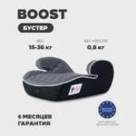 Автокресло MOWbaby Boost Grey 3 (22-36 кг) серый