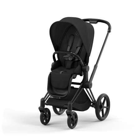 Коляска 2в1 Cybex Priam IV Matt Black черный