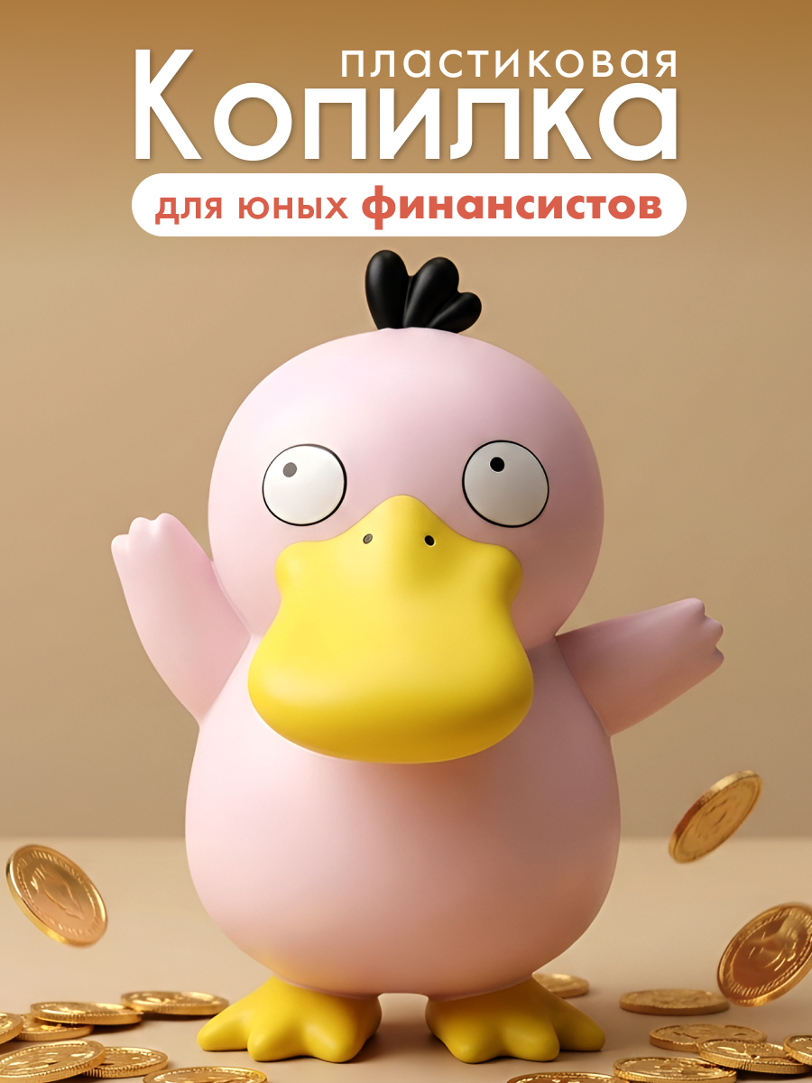 Копилка пластиковая iLikeGift Утенок - фото 1