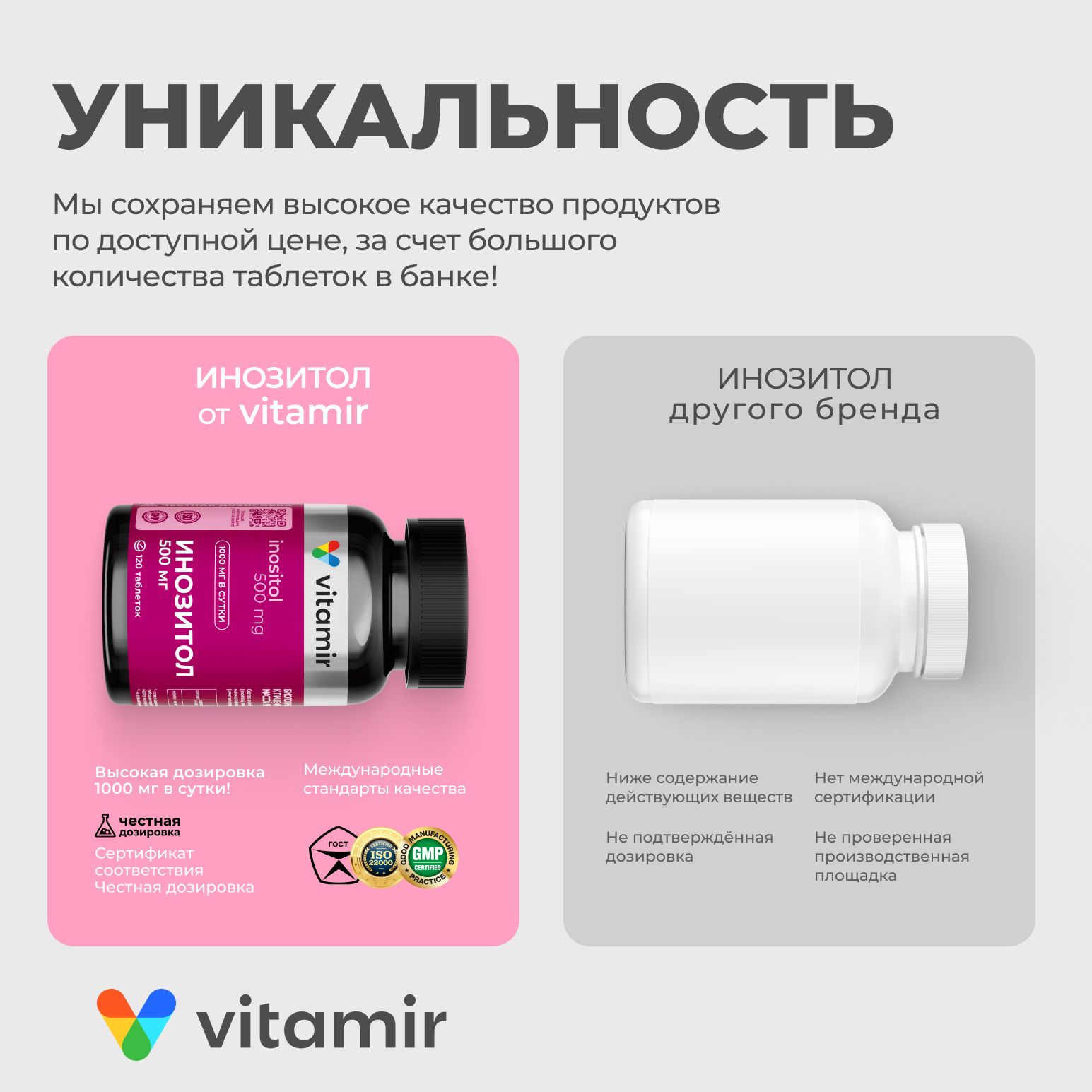Витамины VITAMIR витаминки - фото 4
