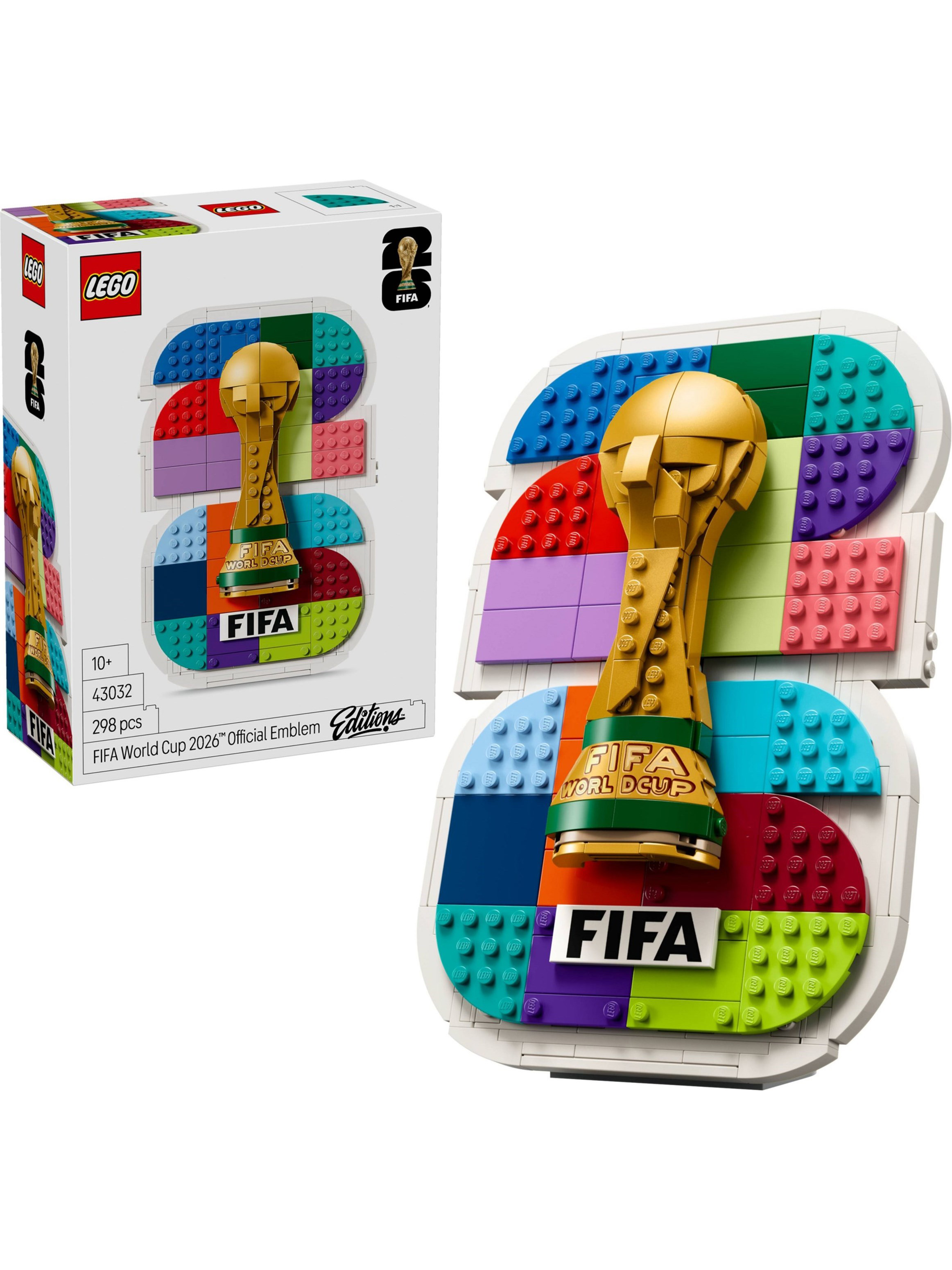Конструктор LEGO Editions эмблема ЧМ 298 дет. - фото 12