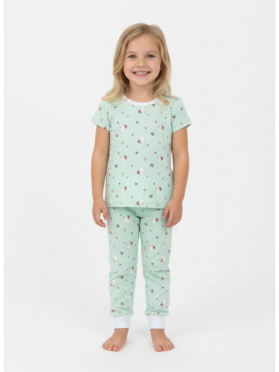 Пижама Linas baby 1682-11 Ментол - фото 1
