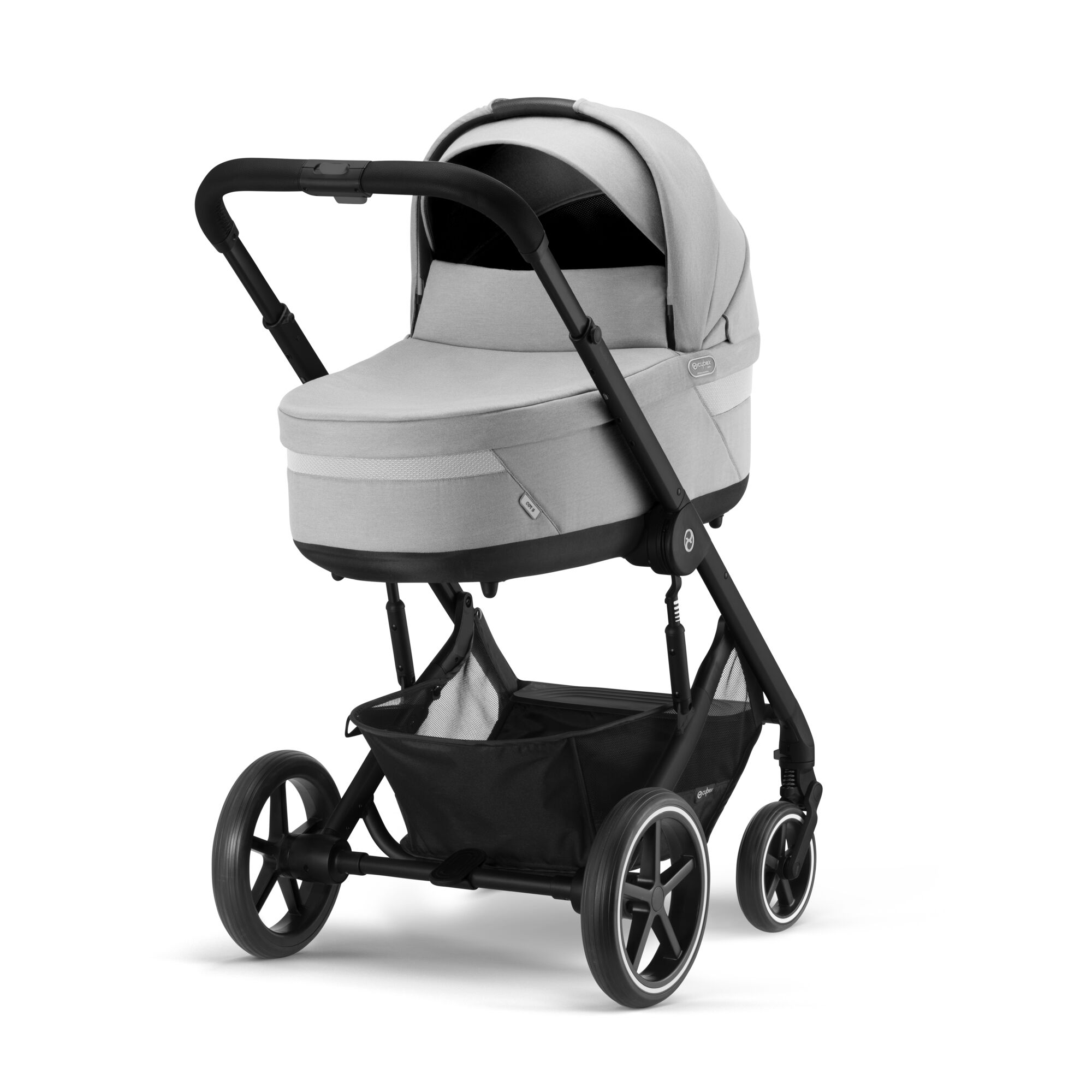 Коляска 3в1 Cybex Balios S Lux Lava Grey - фото 9