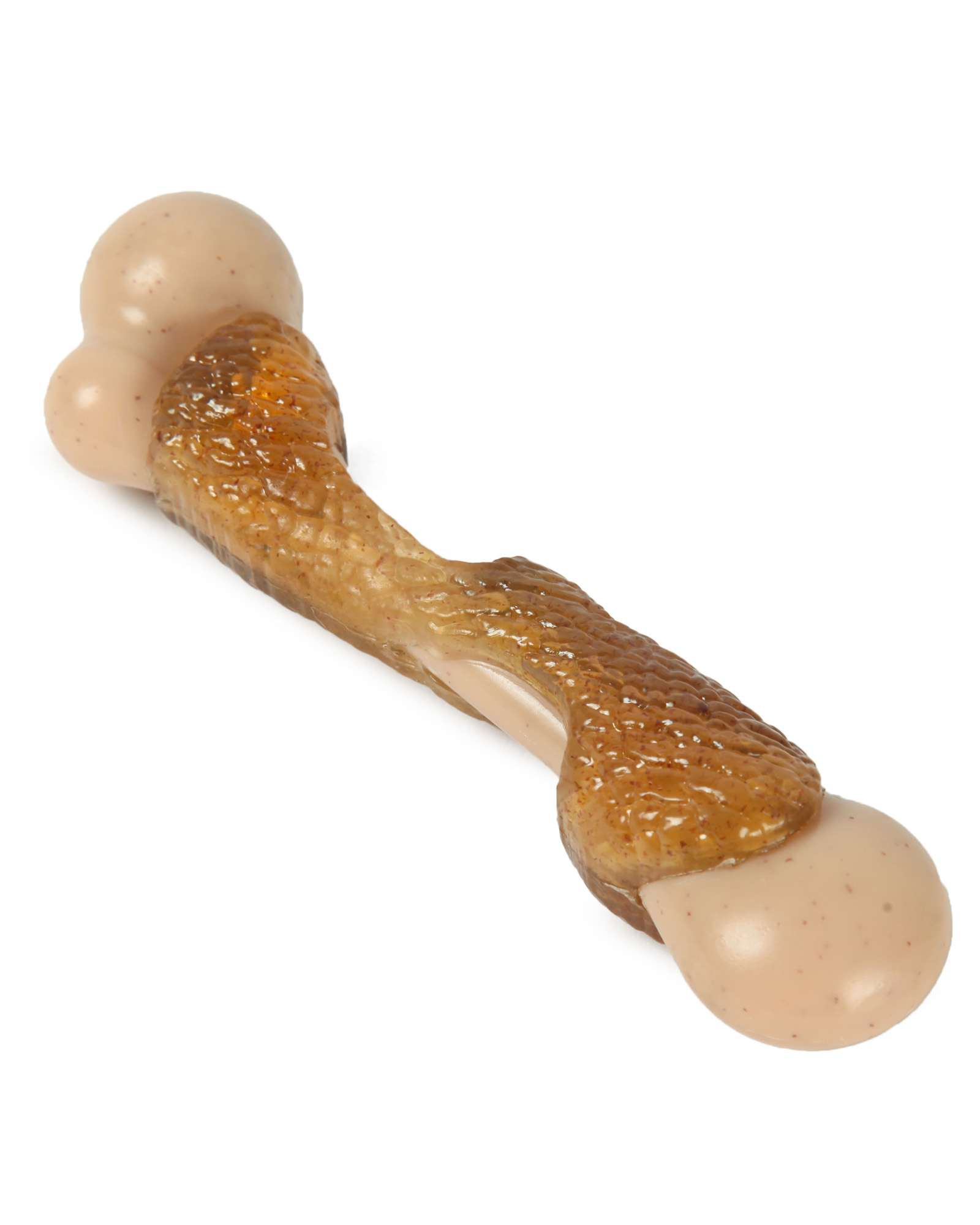 Игрушка для собак Barbaks Кость-бекон с ароматом бекона из термопластичной резины и пластика 14*4см - фото 4