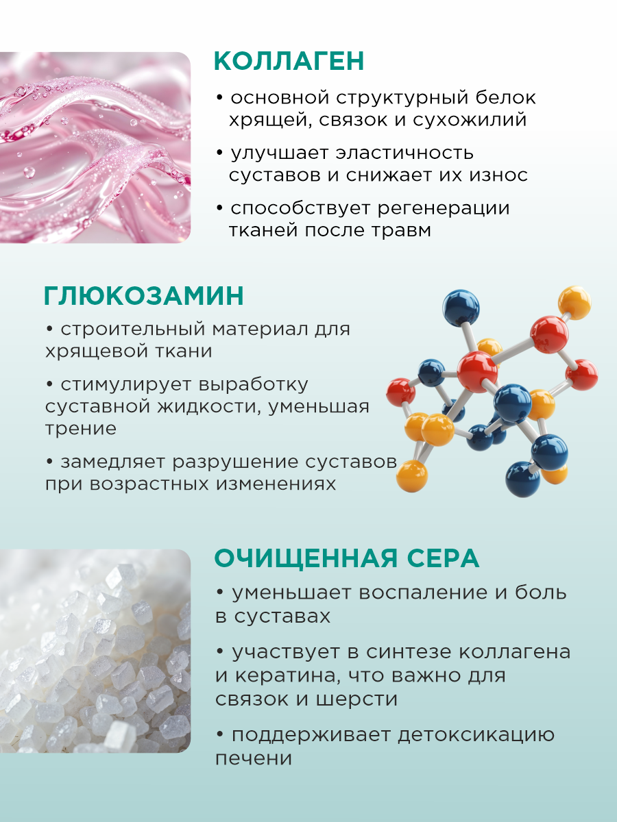 Витамины для собак и щенков GOODR HEALTH HONDRO PLUS для защиты суставов 70 таб. - фото 4