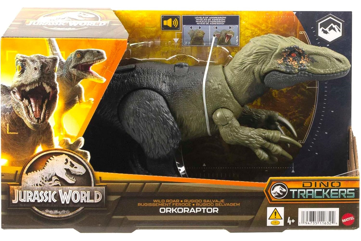 Фигурка Jurassic World Дикий рев - фото 6