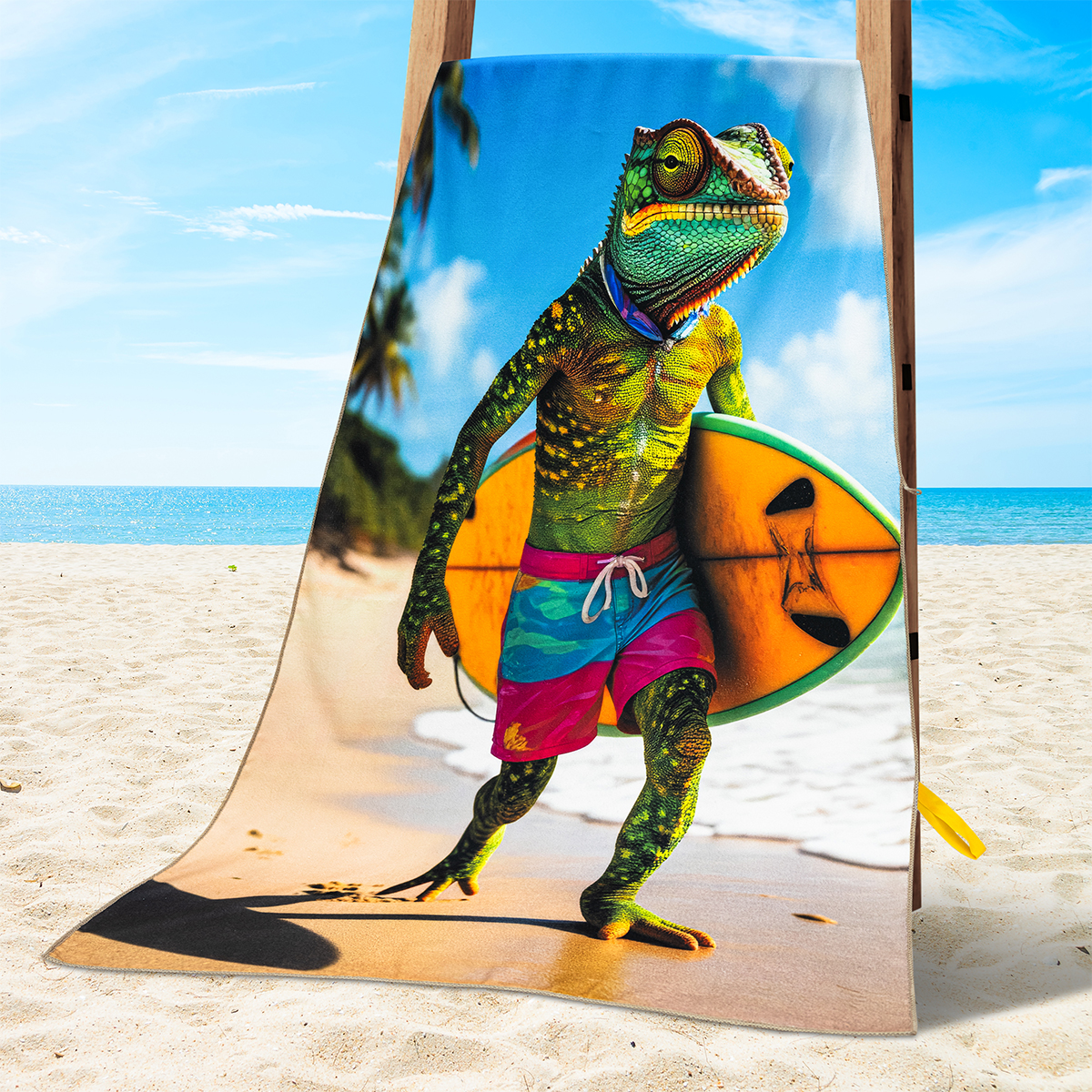 Полотенце BRAVO The Lizard 140 x 70 см 1 шт. - фото 1