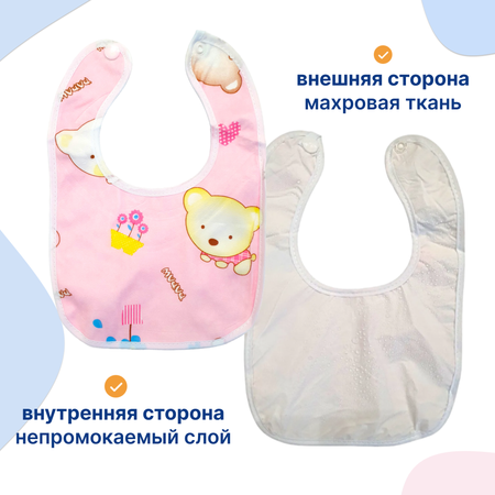 Нагрудник Uviton текстиль 2 шт.
