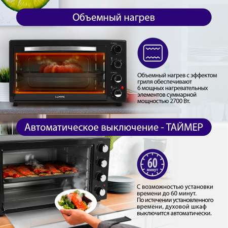 Духовой шкаф LUMME черный жемчуг