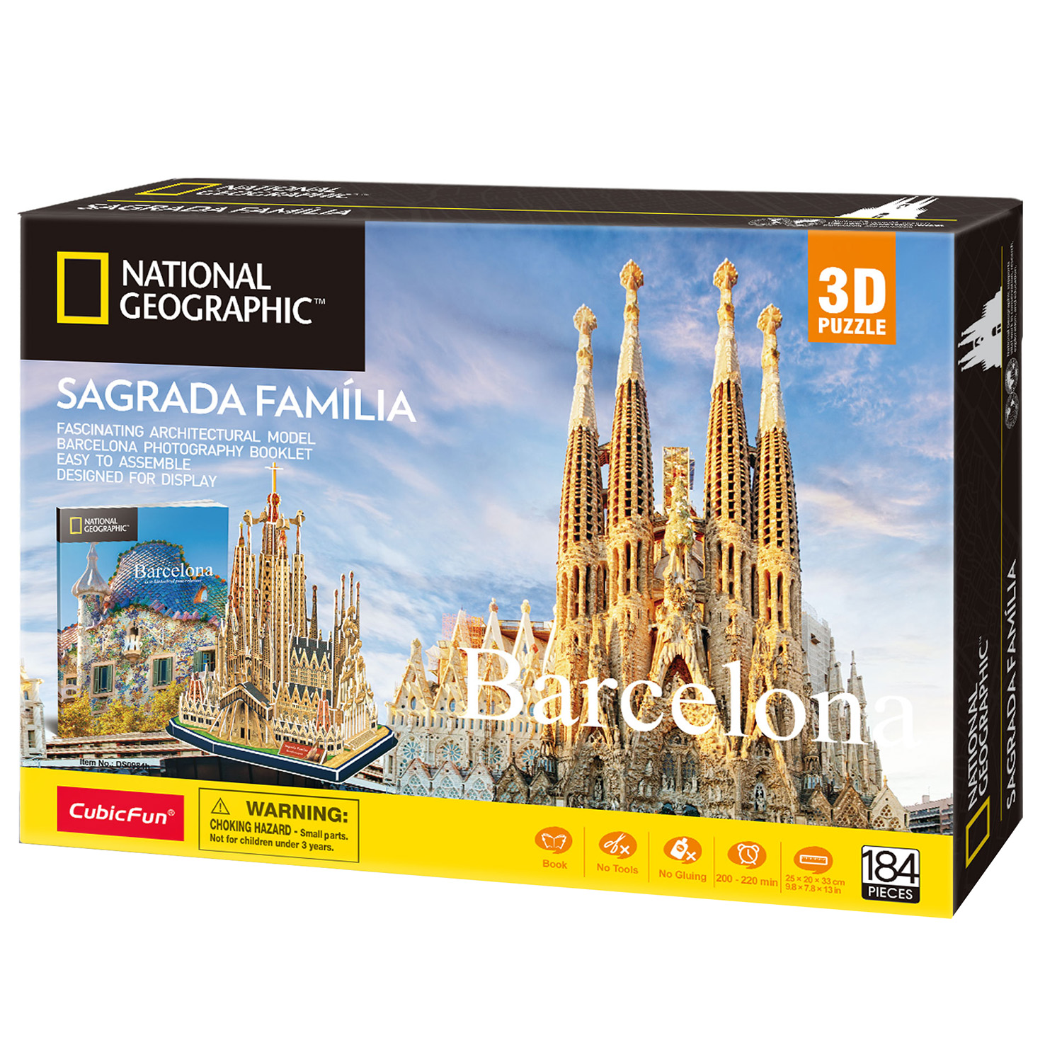 Пазл CubicFun National Geographic 3D - фото 2