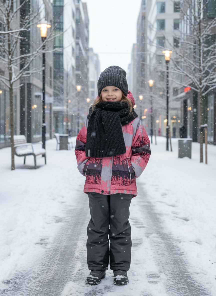 Шарф Arctic kids Ш-112 антрацит - фото 3