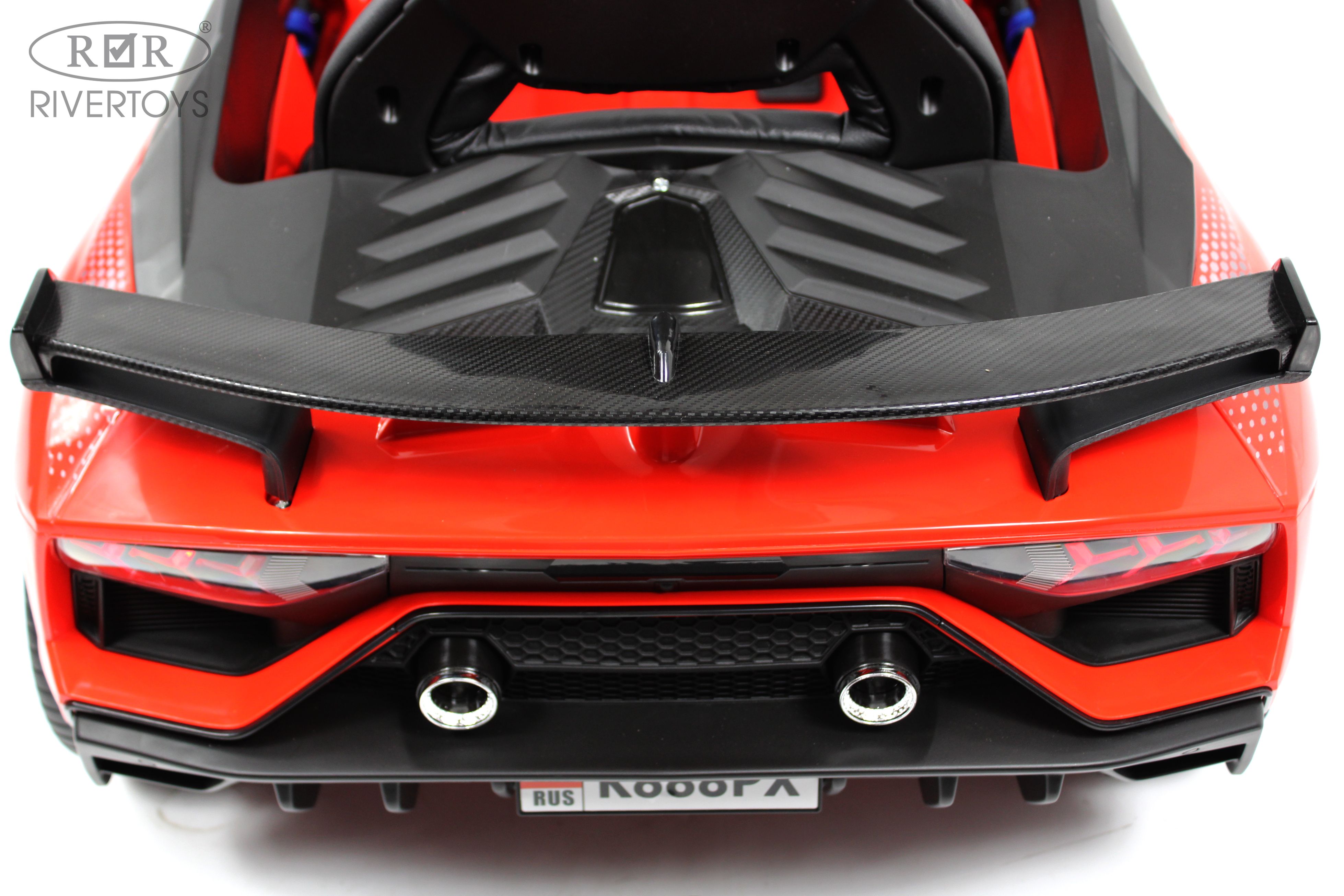 Электромобиль RIVERTOYS K888PX-RED С пультом ДУ - фото 16