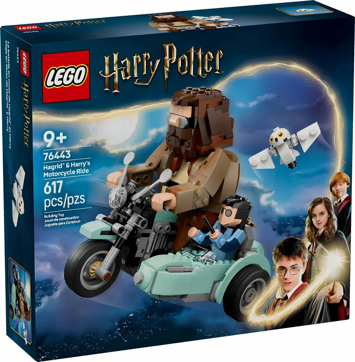 Конструктор LEGO Harry Potter Поездка Хагрида и Гарри 617 дет. - фото 7