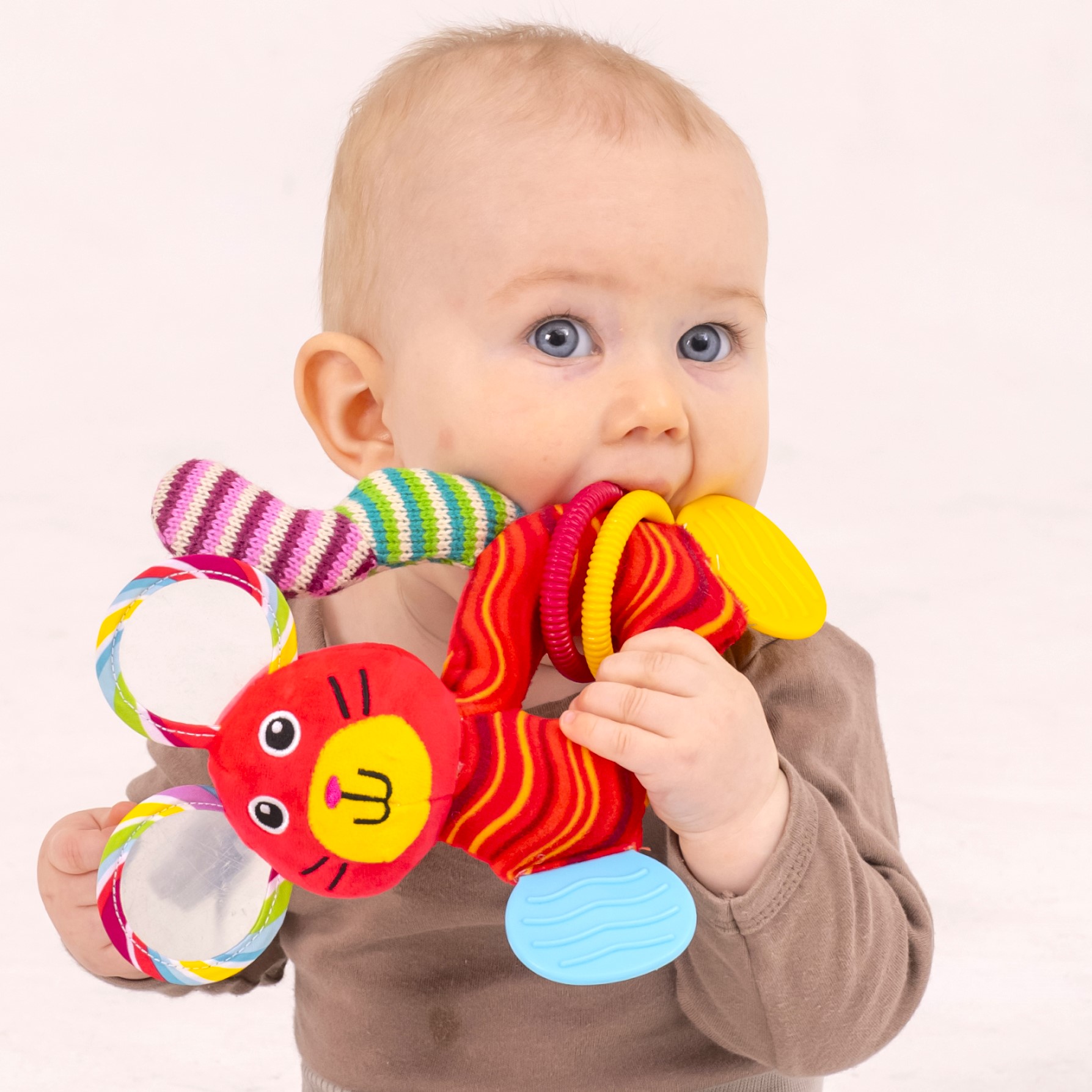 Игрушка Uviton погремушка Мышка в ассортименте - фото 4