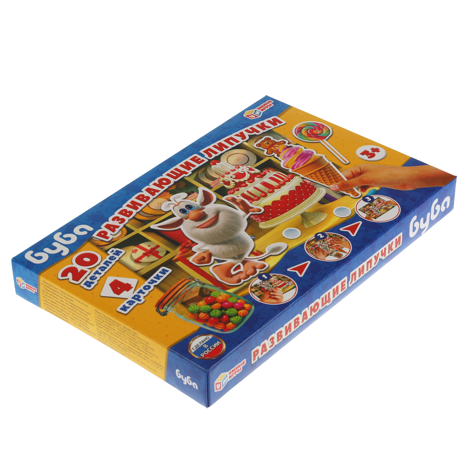 Настольная игра Умные игры Липучки Буба - фото 8