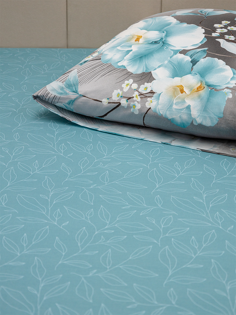 Комплект постельного белья для SNOFF Кьяра сатин семейный 5 предм. - фото 12