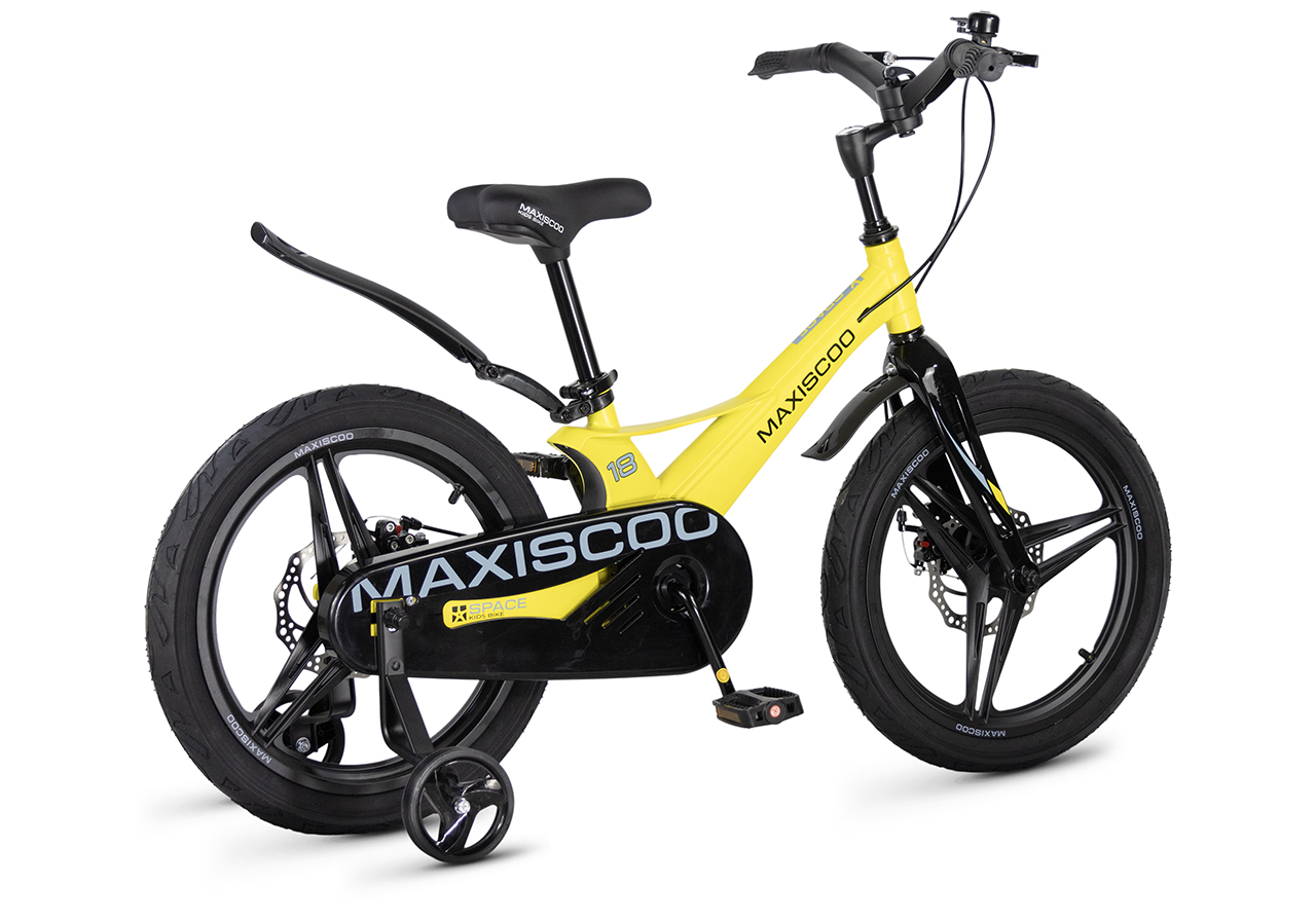 Двухколесный велосипед Maxiscoo 18 дюймов - фото 3
