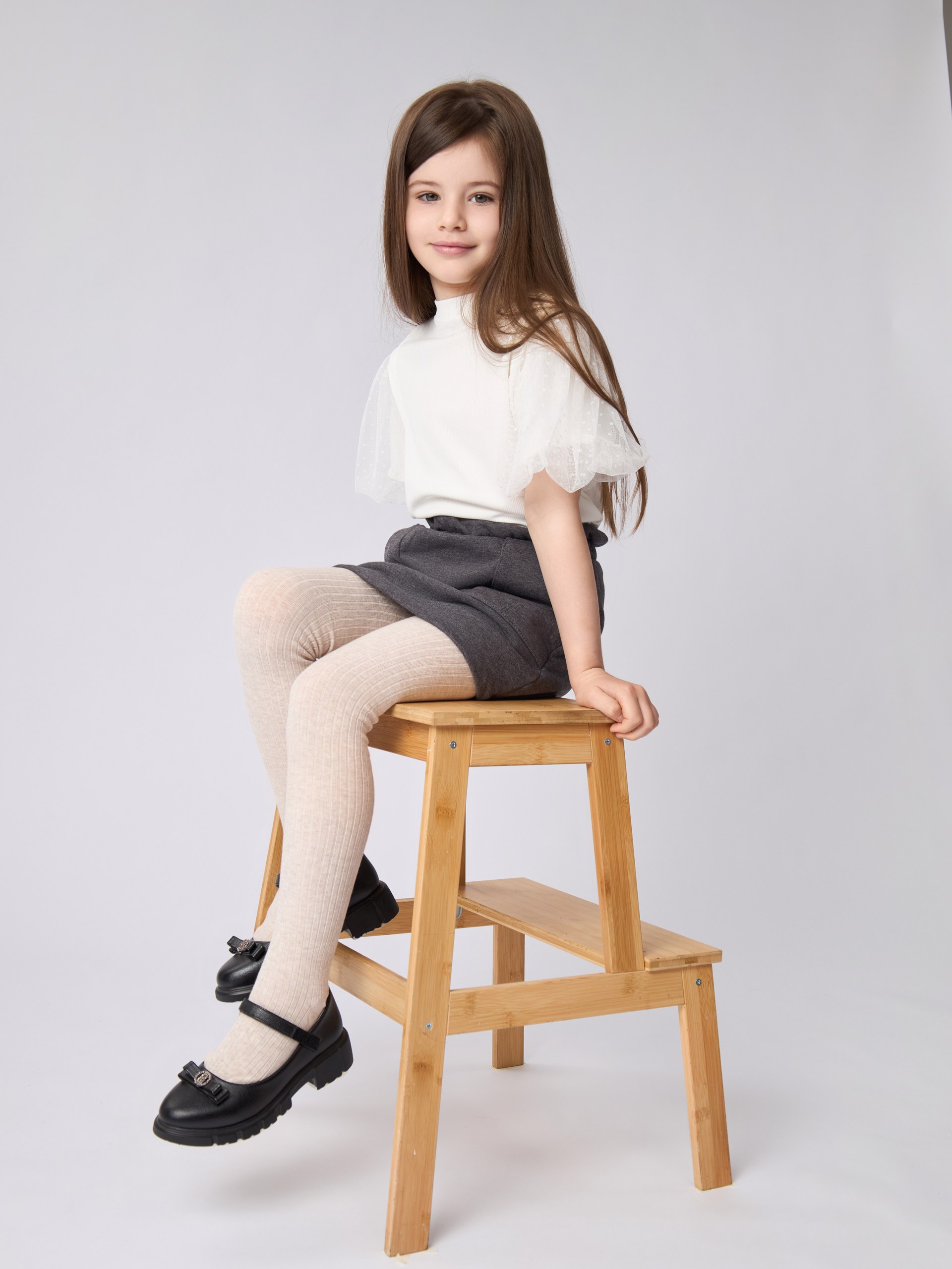 Колготки 2 пары ALEX YVN KT-306-2-бежевый - фото 3