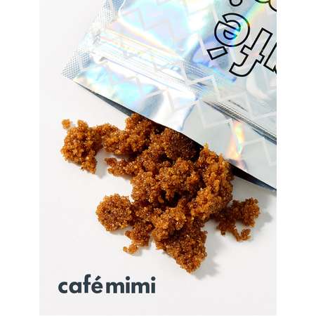 Скраб cafe mimi Мерцающий папайя и бабассу 150 мл