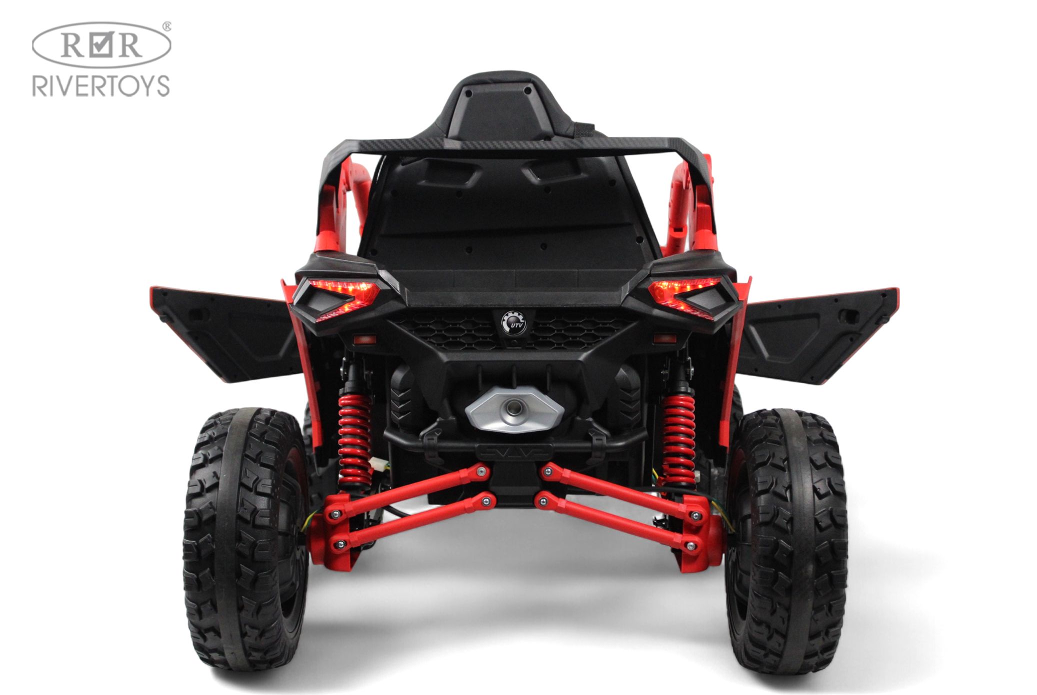 Электромобиль RIVERTOYS Z707ZZ-RED С пультом ДУ - фото 9