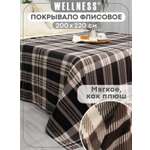 Покрывало Wellness Денвер флис 200 x 220 см